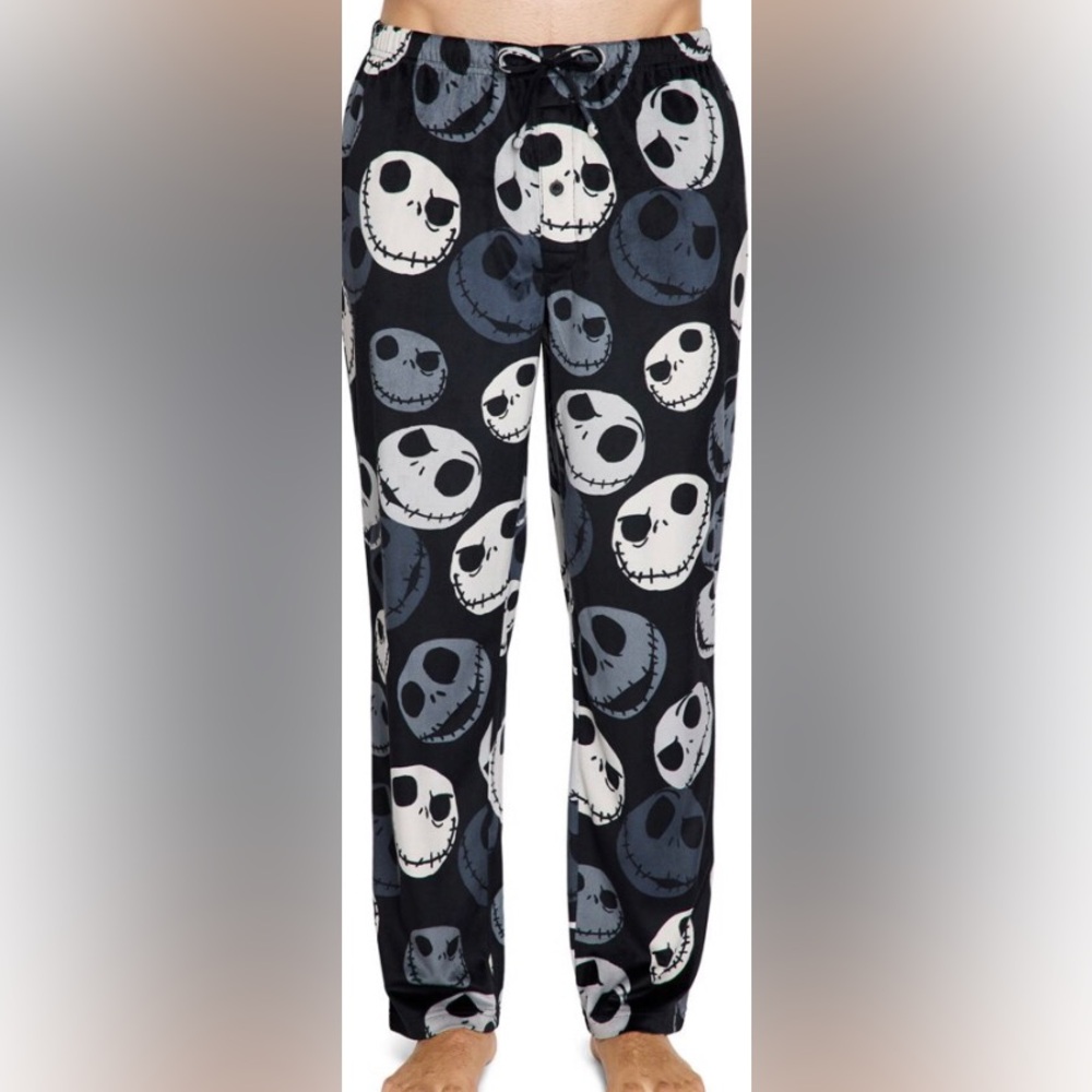 Disney Tim Burton’s Nightmare Before Christmas Men’s Super Soft Pajama Pants